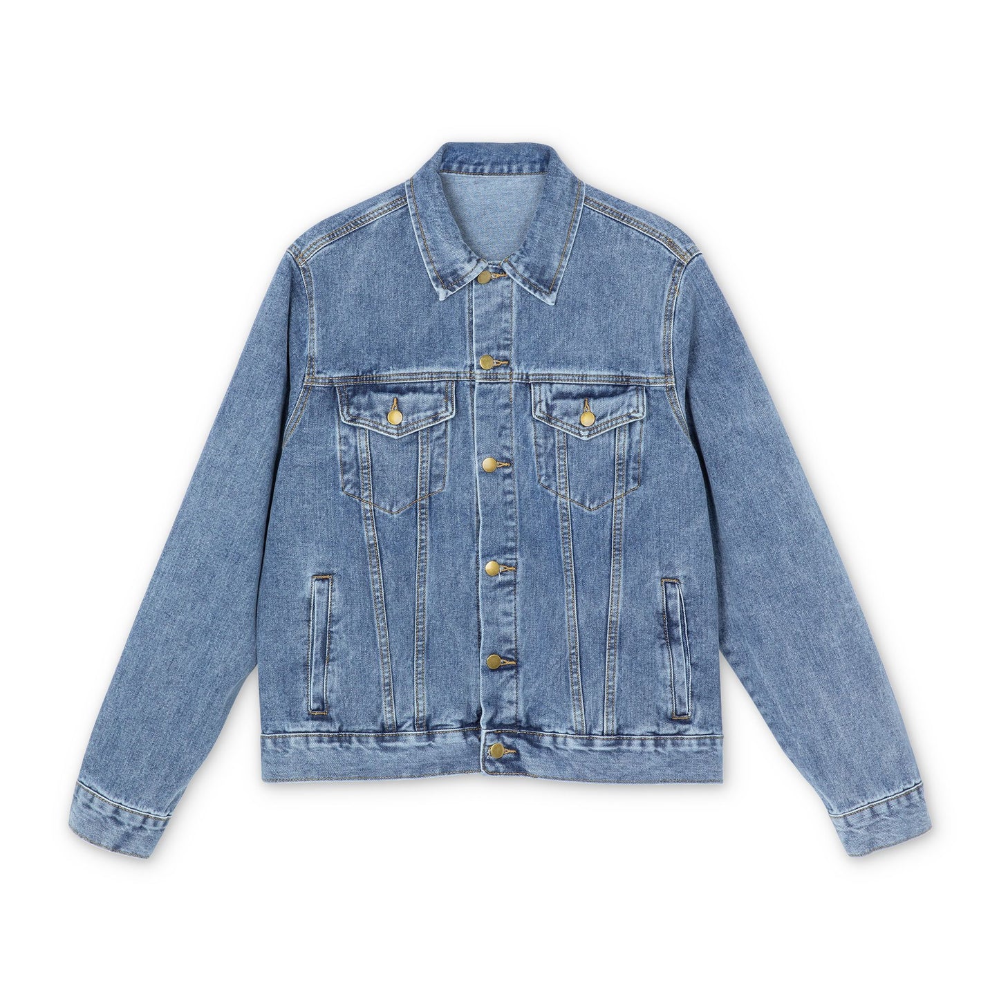 Trendy Men's Denim Jacket with Batang Kalye Design, Casual Wear, Vintage Style, Perfect for Everyday Use, Unisex Fashion