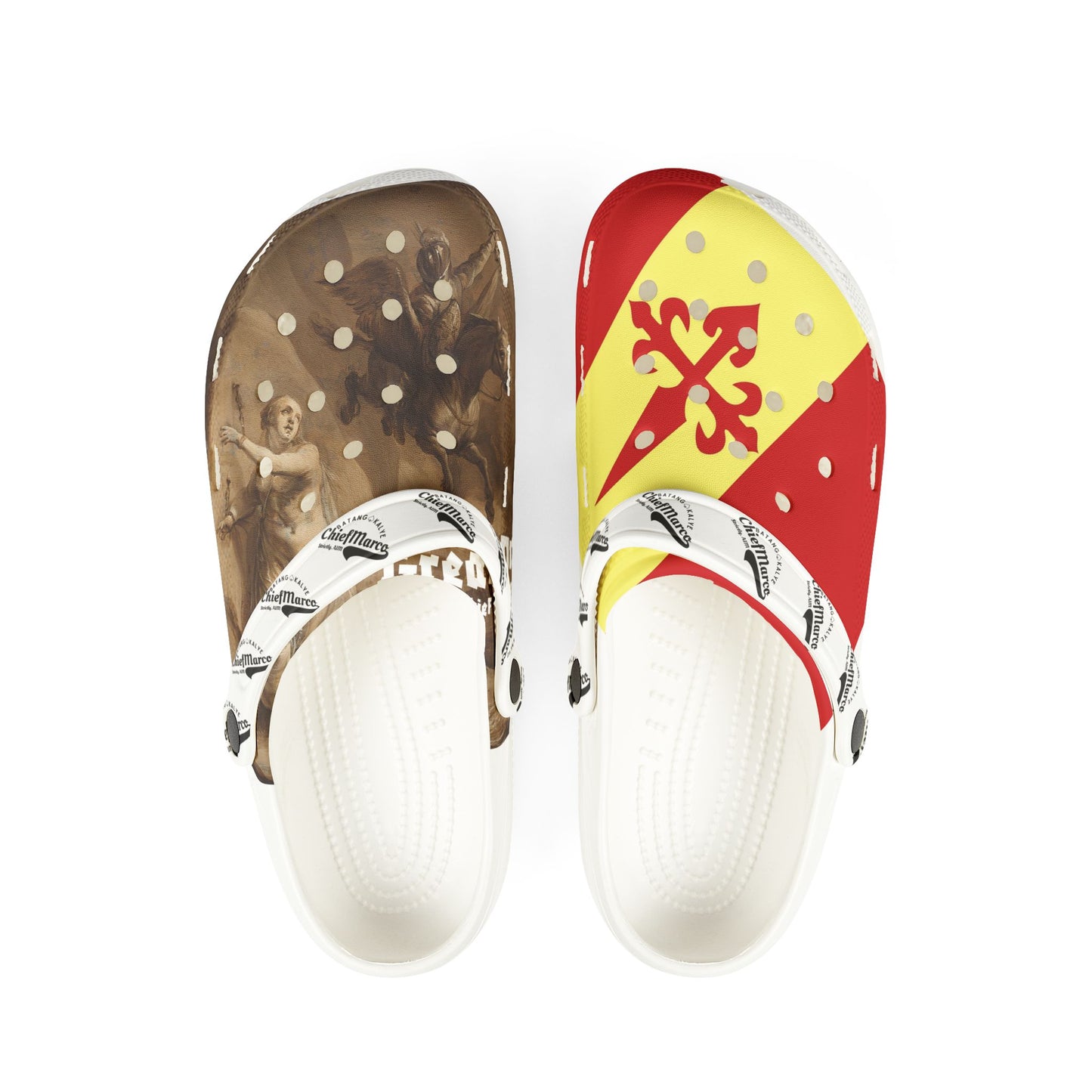 Stylish Batang Kalye Foam Shoes, Comfortable Slip-On Clogs, Unique Pattern Footwear for Home, Garden or Beach