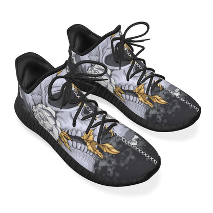 Central M Records All-Over Print Men's Coconut Shoes