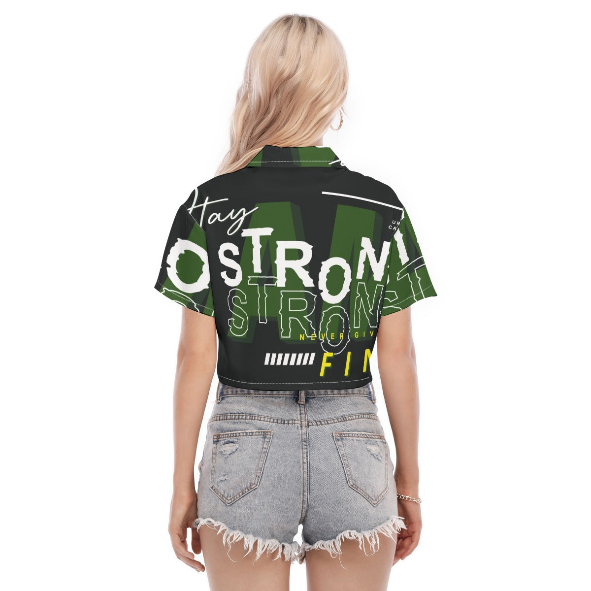 BKB Women's Cropped Shirt