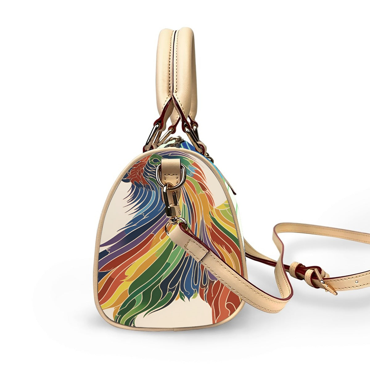 Batang Kalye Street Luxury Barrel-Leather Handbag