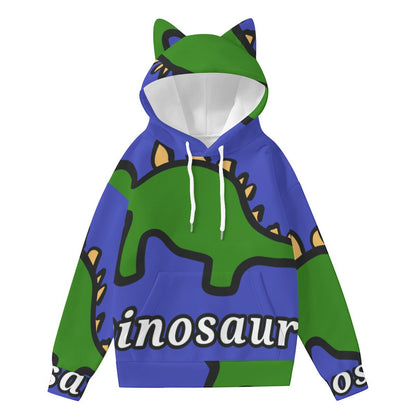 Dino BKB Women’s Hoodie With Decorative Ears