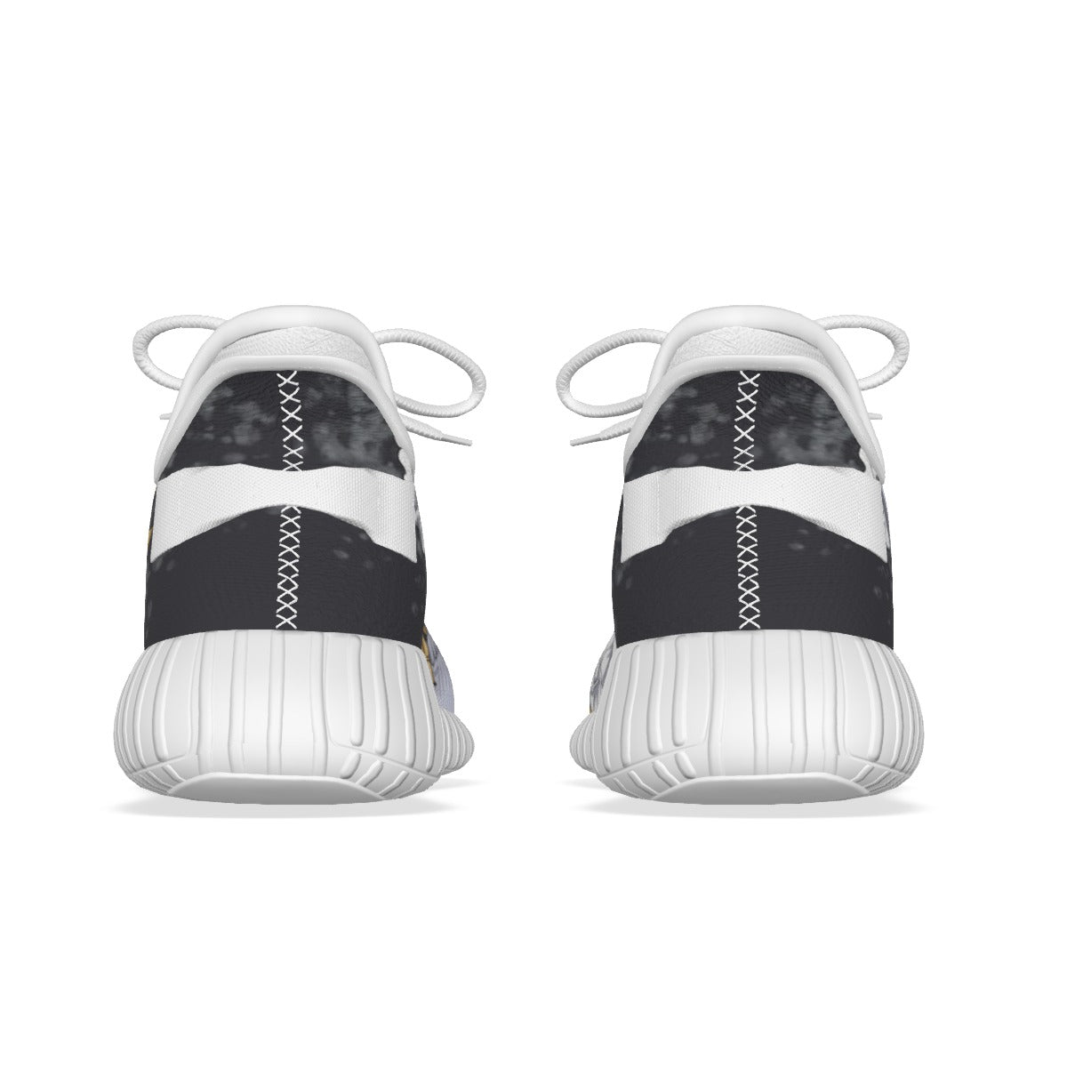 Central M Records All-Over Print Men's Coconut Shoes