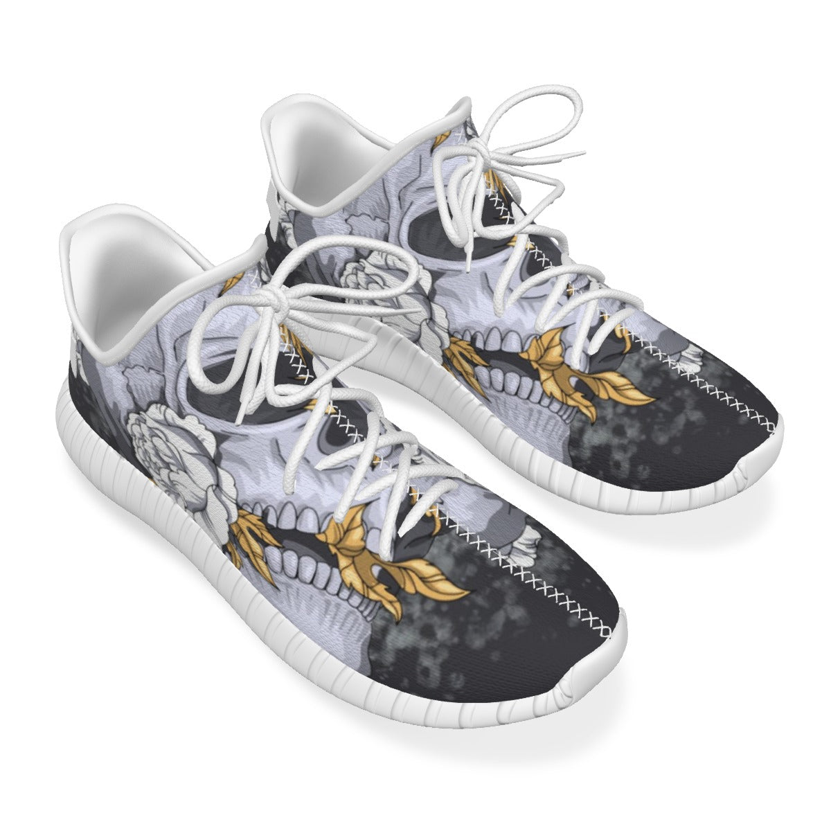 Central M Records All-Over Print Men's Coconut Shoes