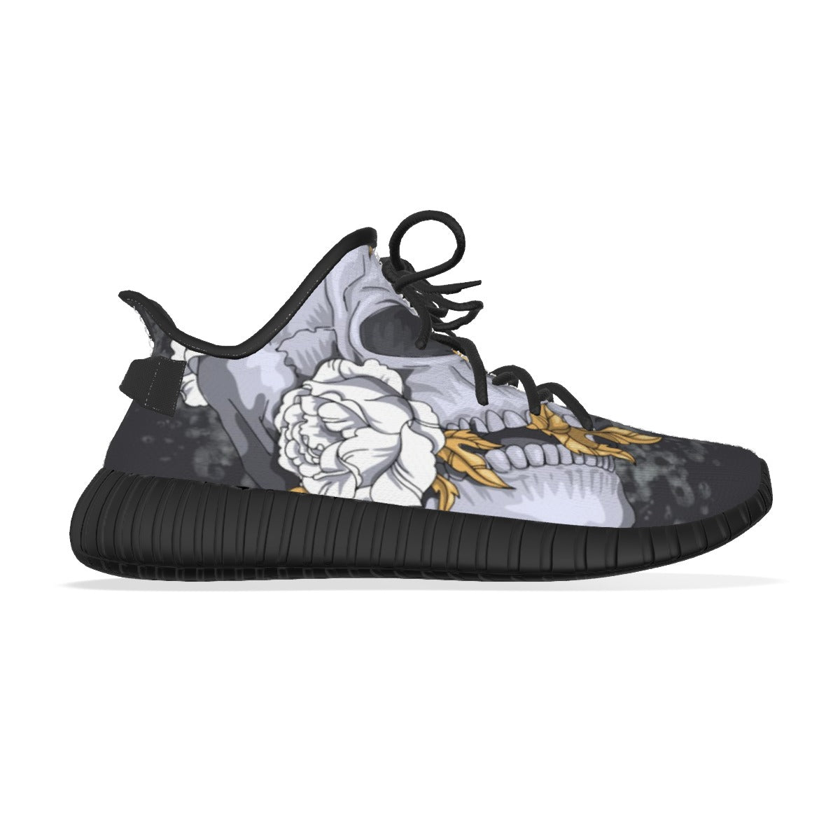 Central M Records All-Over Print Men's Coconut Shoes