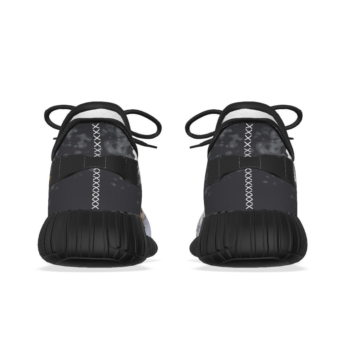 Central M Records All-Over Print Men's Coconut Shoes