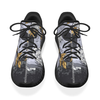 Central M Records All-Over Print Men's Coconut Shoes