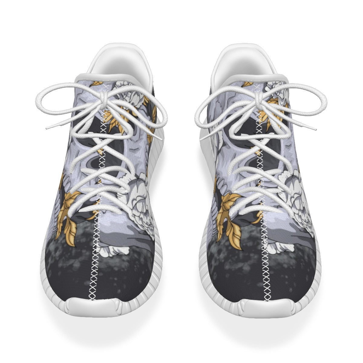 Central M Records All-Over Print Men's Coconut Shoes