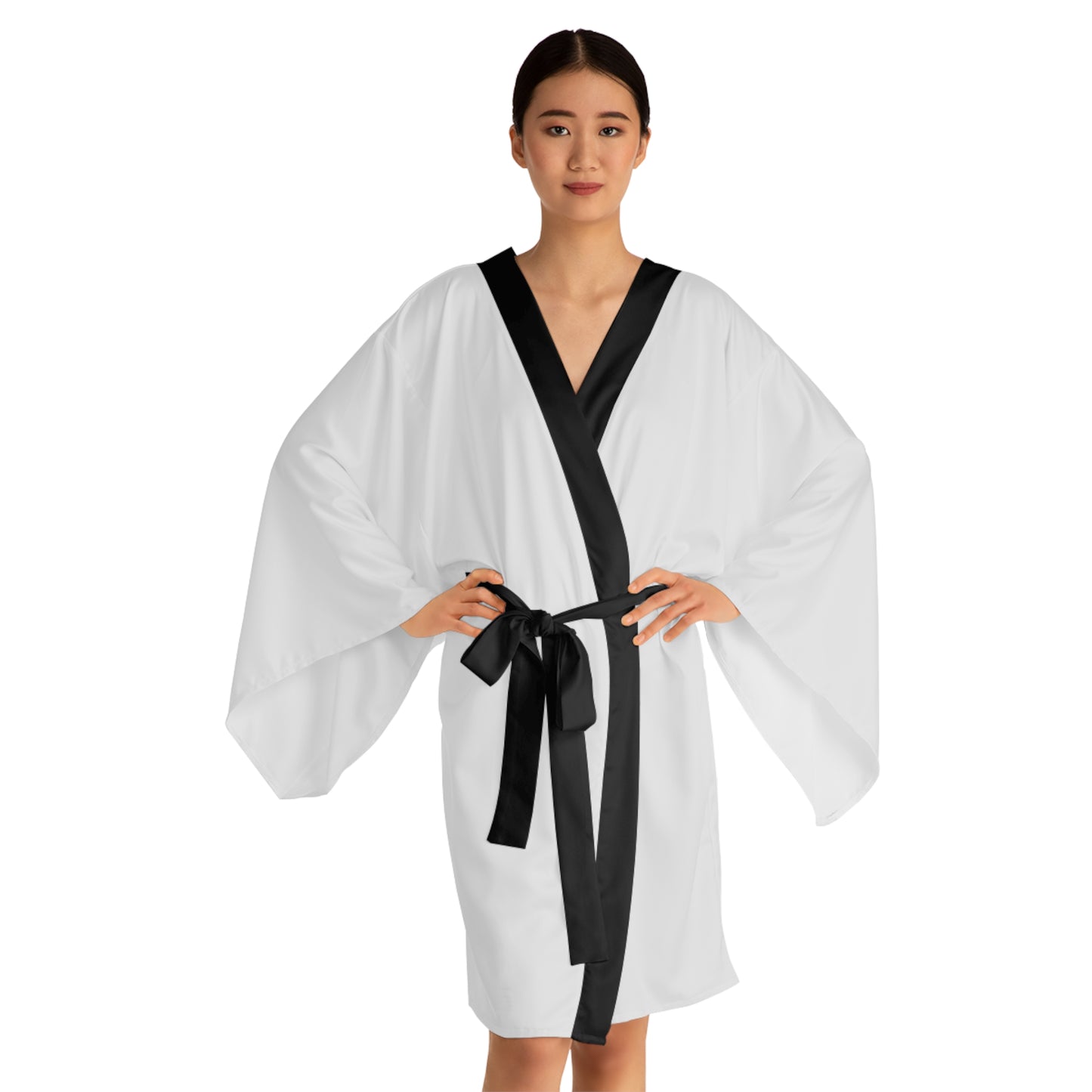Batang Kalye Long Sleeve Kimono Robe, Easter Gift, Unique Lounge Wear, Cozy Fashion, Relaxation Wear, AOP Robe