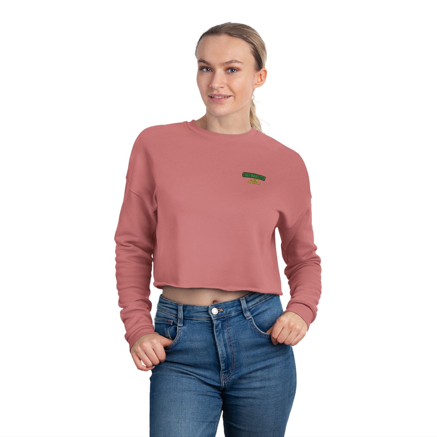 ChiefMarco13 Cozy Women's Cropped Sweatshirt