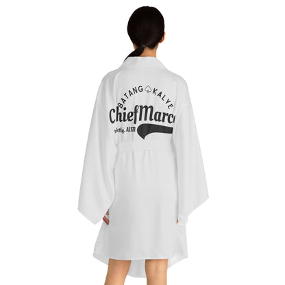 Batang Kalye Long Sleeve Kimono Robe, Easter Gift, Unique Lounge Wear, Cozy Fashion, Relaxation Wear, AOP Robe