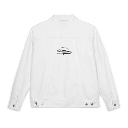 Unisex Embroidered Denim Jacket - Trendy Streetwear, Eco-Friendly Fashion, Casual Chic, Gift for Him/Her, Perfect for Spring/Fall