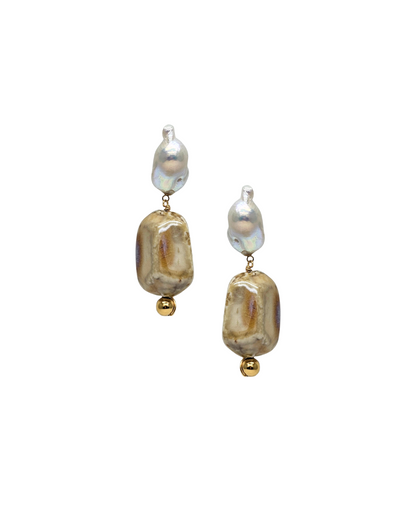 Boucles Léna beige