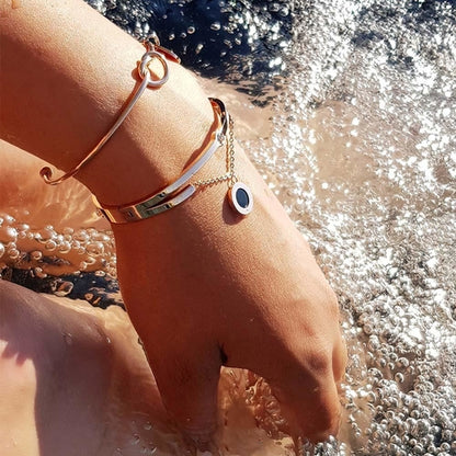 Batang Kalye - Jericho Rosé Gold Bracelet