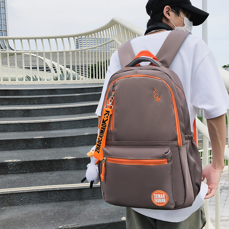 BKB College Student Travel Junior High School Student Large Capacity Computer Backpack