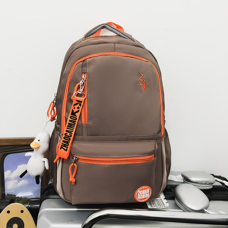 BKB College Student Travel Junior High School Student Large Capacity Computer Backpack