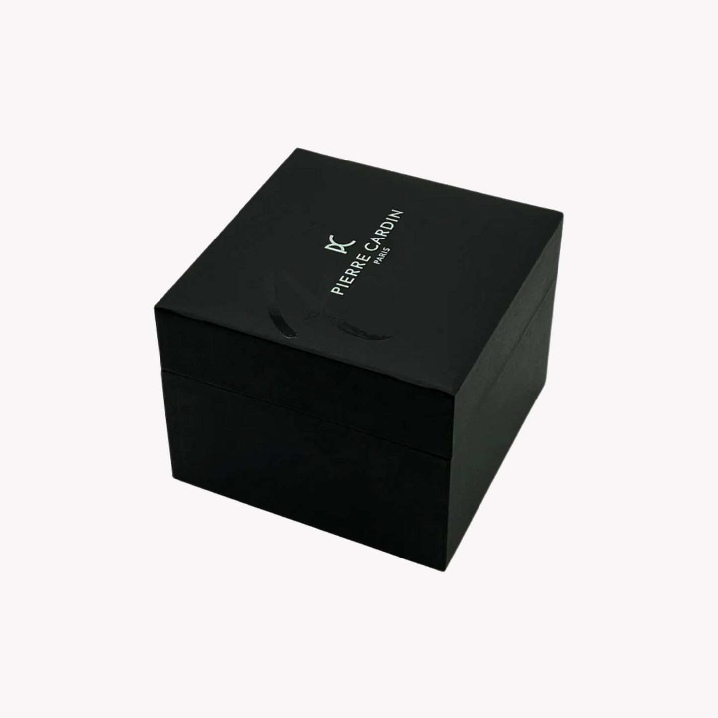 Pierre Cardin Men's Gold Watch, Black Leather Band | Cba.4018